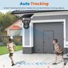 Solar-powered Charging Monitor, Wireless WIFI 4G Camera with Night Vision, High-definition Dual-lens Dual-view Home Security Camera.