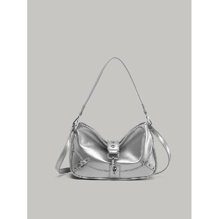 French-style gentle niche design bag, 2025 new summer fashion, high-end versatile shoulder and crossbody bag, trendy
