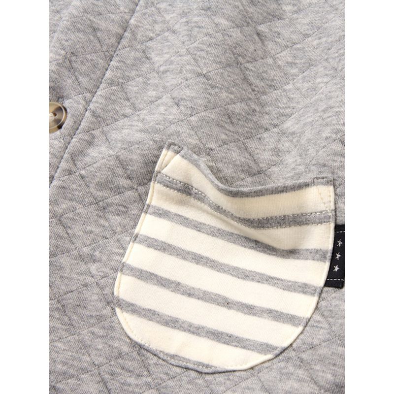 Japanese-Style Cotton-Padded Waistcoat for Spring and Autumn Tops Children's Clothing
