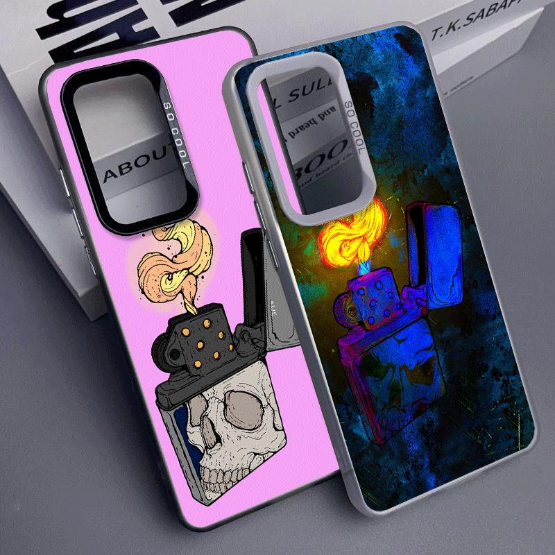 Lighter Cool Pattern Soft Phone Case for Samsung A17 A16 A15 A14 A13 A57 A56 A55 A54 A53 A37 A36 A35 A34 A33 A26 A25 A24 A23 A52