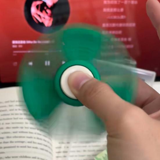 Koniczyna Odstresowująca Zabawka Sensoryczna Fidget Spinner Ergonomiczna Przenośna Podróżna Antystresowa 3 Tekstury Masaż Koniczyna Spinner Zabawka Dekompresyjna