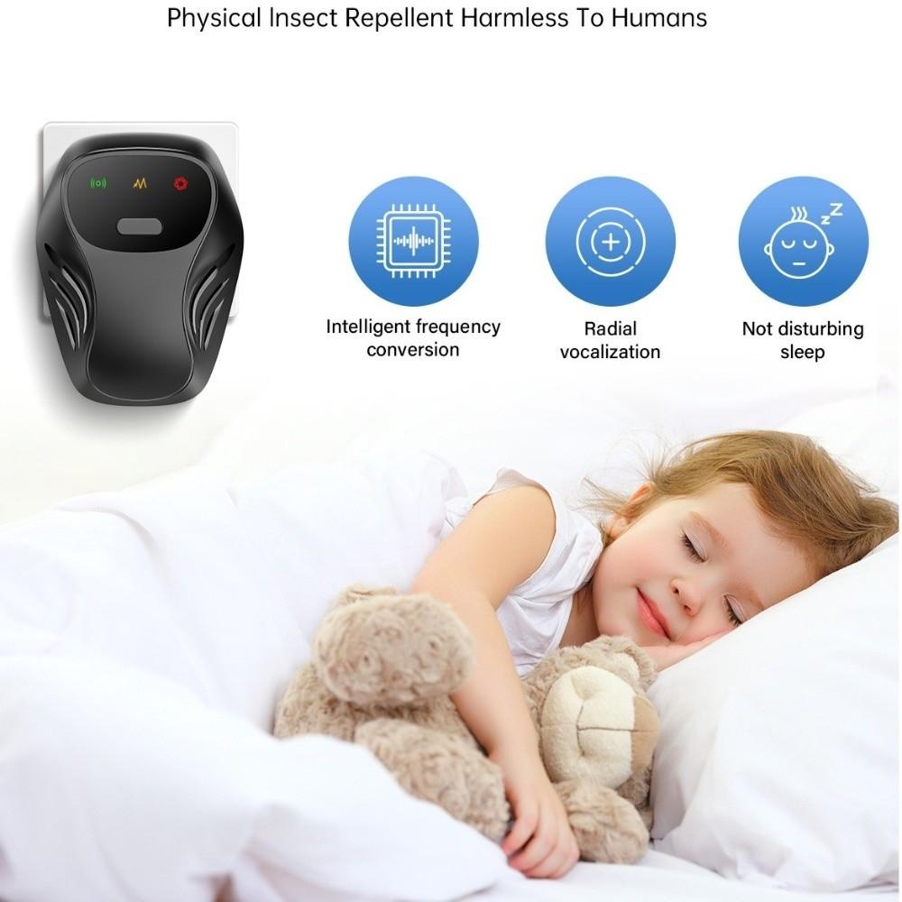 Effectively Repel Ultrasonic Pest Repeller 360° All-Round Insect Repeller  Pest Control