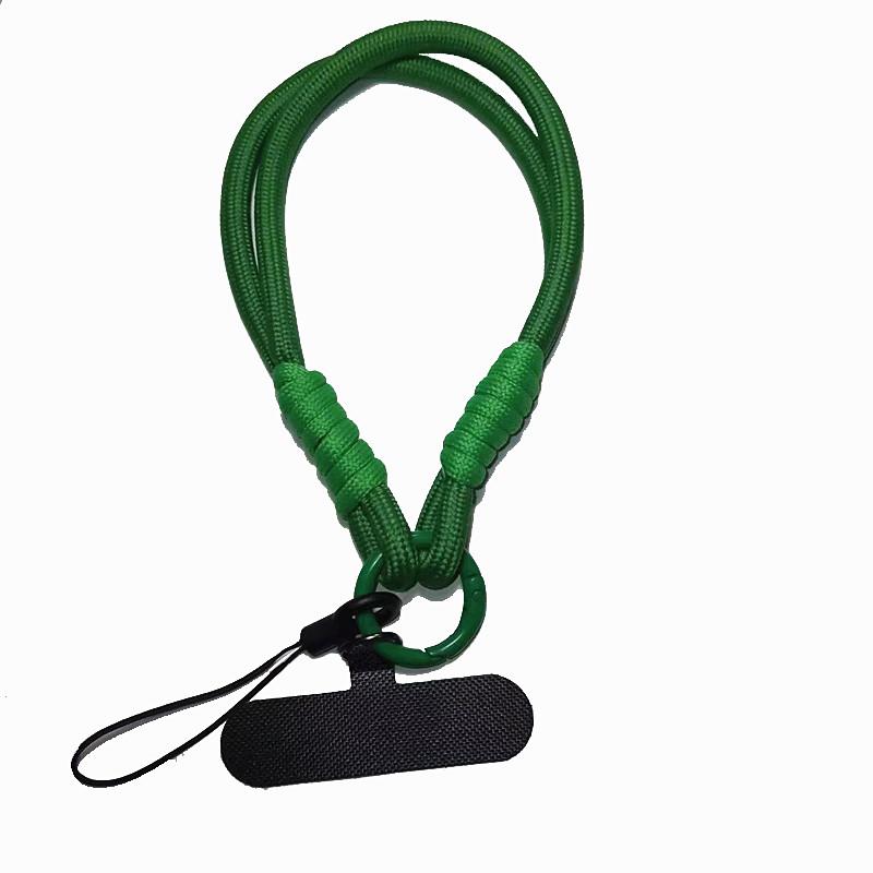 Creative Phone Lanyard Cute Woven Wrist Strap Multifunctional Security Wristband Earphone Anti-lost Short Rope Portable Keychain
