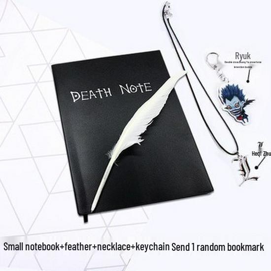 Anime Death Note Notebook & Quill Pen Set - Comic Exhibition Stationery