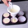 Kitchen DIY Hand-held Chocolate Icing Cream Funnel Cup Plastic Batter Dispenser