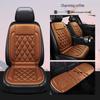 12V Electric Heated Plush Car Seat Cushion for Winter