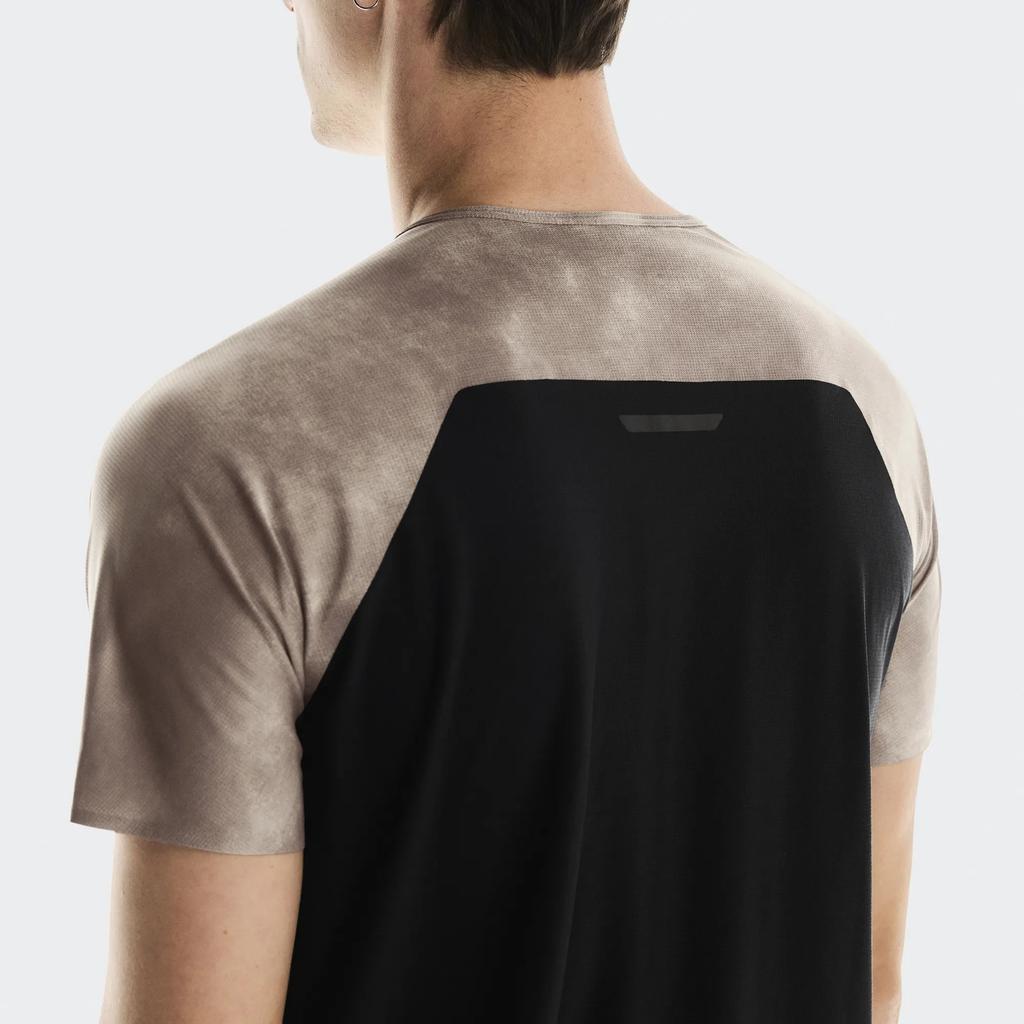 On Running Performance T-Shirt AOP 'Cinder Black' Men's 1MF10272986