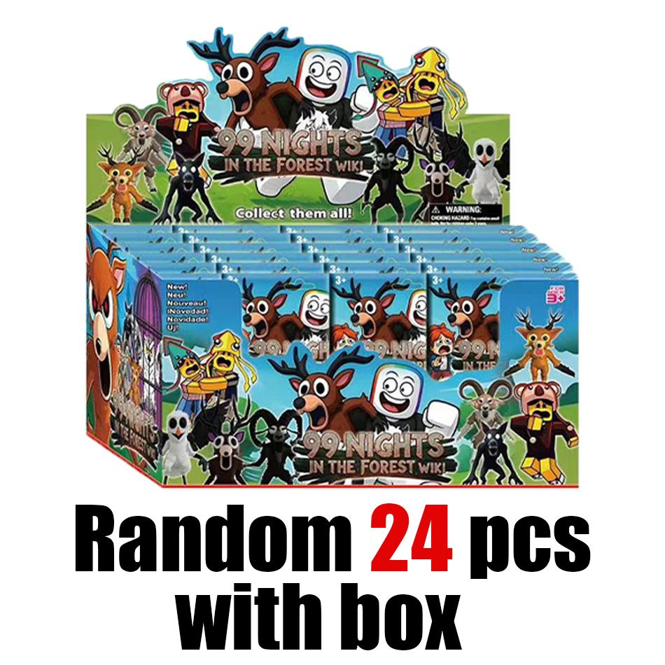 99 Nights In The Forest Figures Toy Blind Box 99 Nights Figures Figurine Owl Deer 99 Nights In The Forest Figurine Toy Gifts