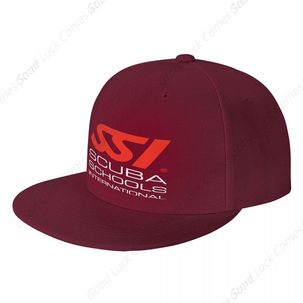 Potápěčská Ssi Čepice Pevná Hip Hop Čepice Pro Unisex Snapback Čepice Dámské Baseballové Čepice Nastavitelná Plochá Stříška Kšilt Jednoduché Stříšky Pro Kluky A Dívky