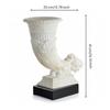 Decorative Vase Antique Style Sculptural Classical Urn for Home Decor