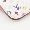 Louis Vuitton Pochette Cree Coin Purse M93734 White Monogram Multicolor Women Used