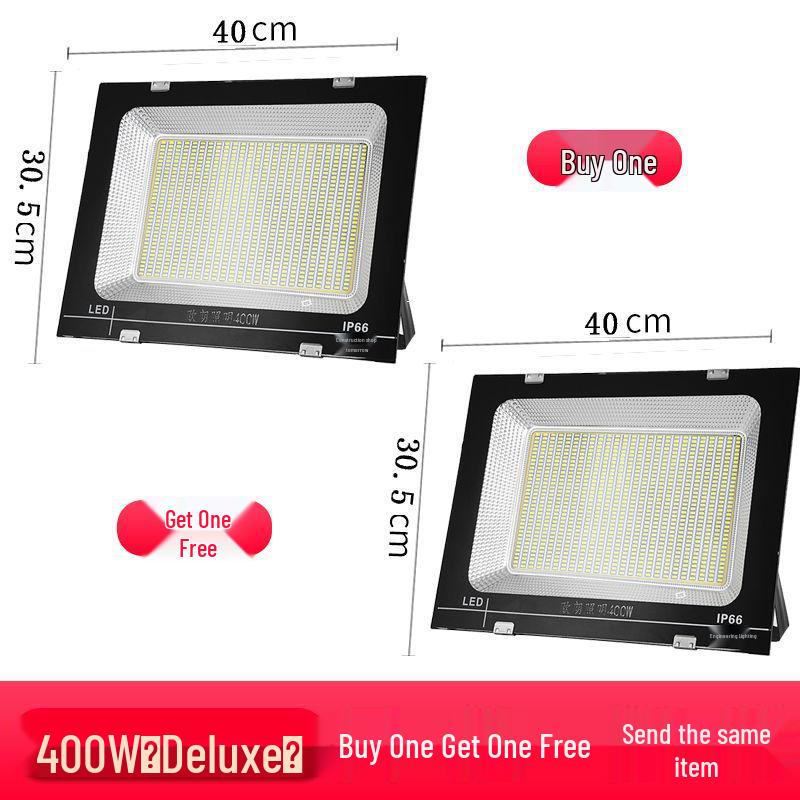 Super Bright Waterproof LED Floodlight for Outdoor Lighting and Stage Use