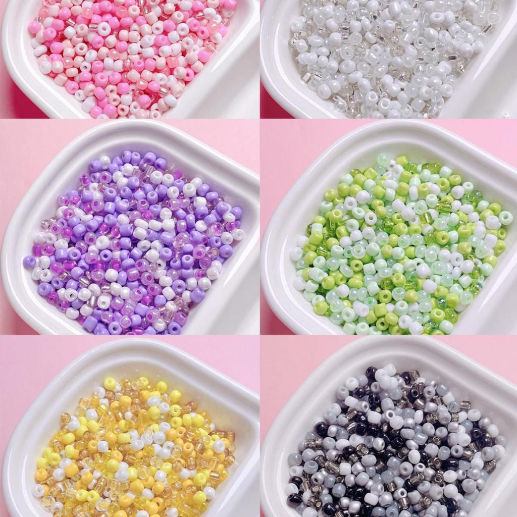 24-Grid Macaron Resin Beads DIY Jewelry Kit
