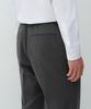 MUSINSA STANDARD New Wide Hidden Banding Slacks [Medium Gray]