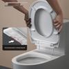 HONGGONG Soft-Close U-Shaped Toilet Seat