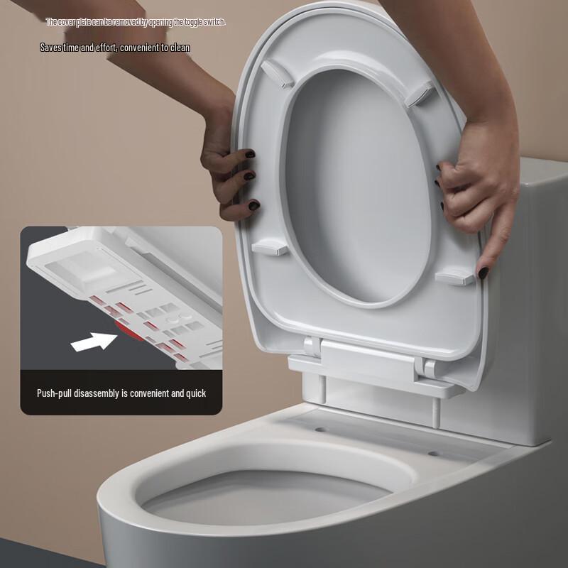 HONGGONG Soft-Close U-Shaped Toilet Seat