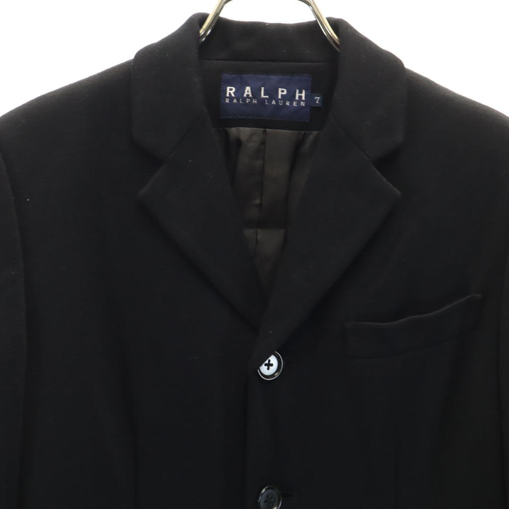 RALPH RALPH LAUREN Wool Chester Coat 7 Black Impact 21 Women Used