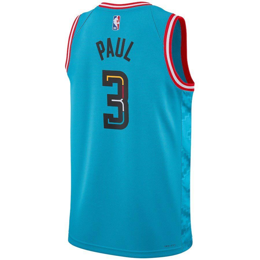 Nike X NBA Basketball Jerseys Unisex Blue Moderate Straight Fit DO9607-414