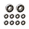 10Pcs Deep Grooves Ball Bearing High Precisions Steel Miniature Open Bearing Inline Skate Spinners Bearing Easy To Use