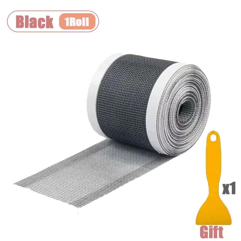 

1-20Rolls Self Adhesive Screen Repair Tape Mosquito Net Patch for Window Hole Tear Leak Fixing Sticker DIY Mesh Repair Tool