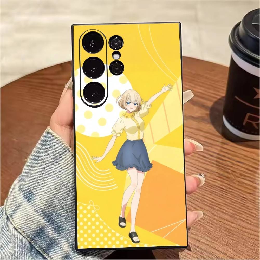 Anime A Couple of C-CuckooS Series Phone Case For Samsung S25,S24,S21,S22,S23,S20,Ultra,S26,Plus,Fe,Note,5G Black Cover