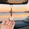 Cross for Car Mirror Hanging Christian Gifts for Men, Women, Bible Study - Scan Phone for Daily Bible Verse Car Rearview Decor Accessories, Jesus