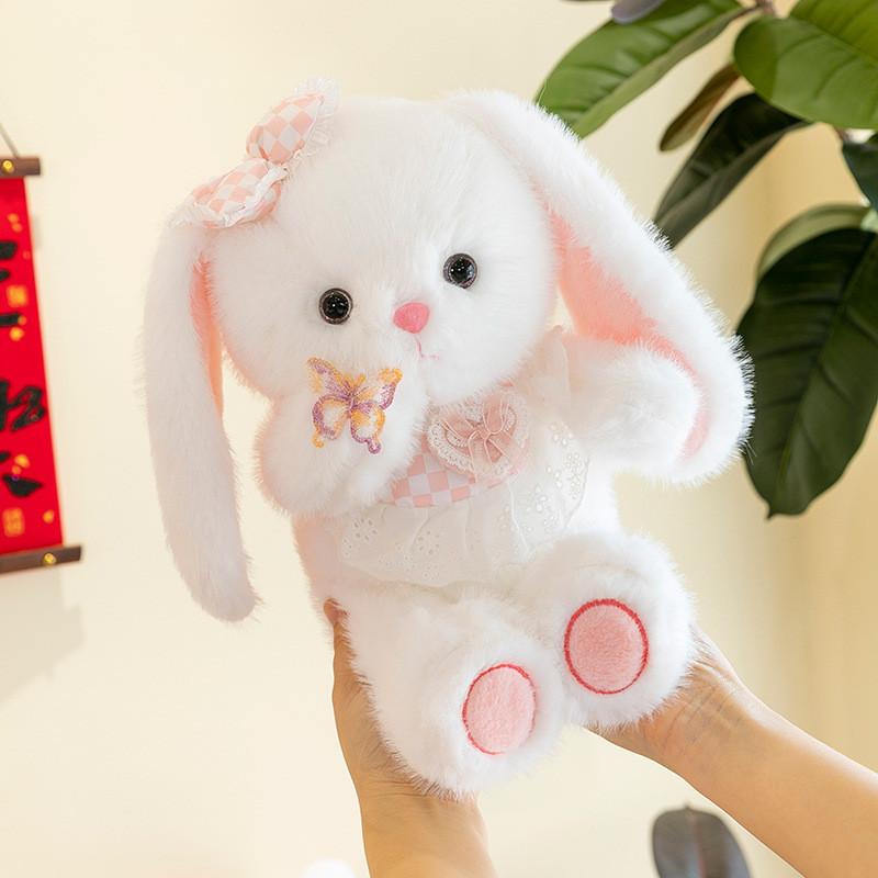 Bunny Toy Plush Cute Cartoon Butterfly Girl Children Birthday Holiday Gift Doll