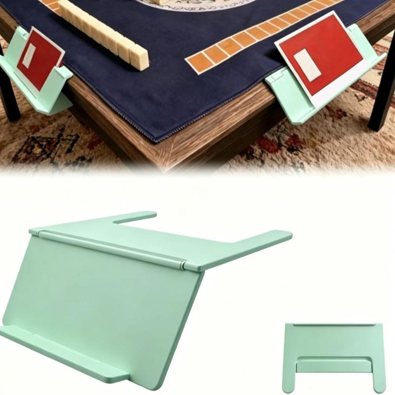 Durable Pla Table Card Holder Clip On Design Large Capacity For Family Nights And Board Game Gatherings