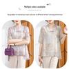 Xuexi Summer Chiffon Blouse for Women
