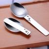 Camping Coffee Tea Hiking Kitchen Tool Travel Tableware Outdoor Tableware Folding Spoon Soup Spoon