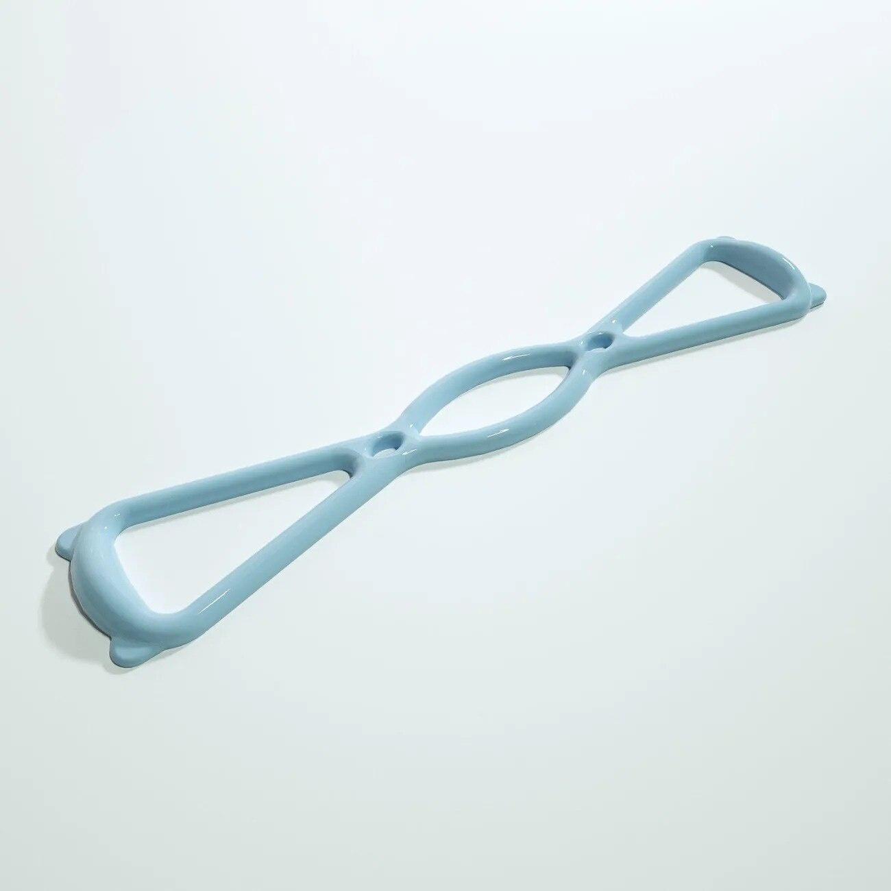 

Новый силиконовый гороскоп натяжное устройство для домашнего фитнеса, коррекция фигуры, пояс для растяжки кошачьих ушей, йога, растяжка для открытых плеч, пояс для растяжки груди небесно-голубой