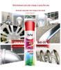 Chrome Self-Spray Stainless Steel & Rust-Proof Paint for Electroplated Metals, Galvanized Surfaces in Silver, Black, & White