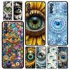 Fashion Eyelashes Eyes Phone Case For Oppo A17 A31 A54 A57 A78 A79 A98 Find X5 X6 Reno 6 7 8 10 11 12 13 F Pro 5G Soft TPU Cover