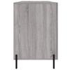 Desk Grey Sonoma 140x50x75 cm Particleboard