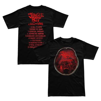 Jungle Rot A Call To Arms Skull Demon A Casual Tshirt Luxury Brand for Men and Women Top 2026 New Band Rock