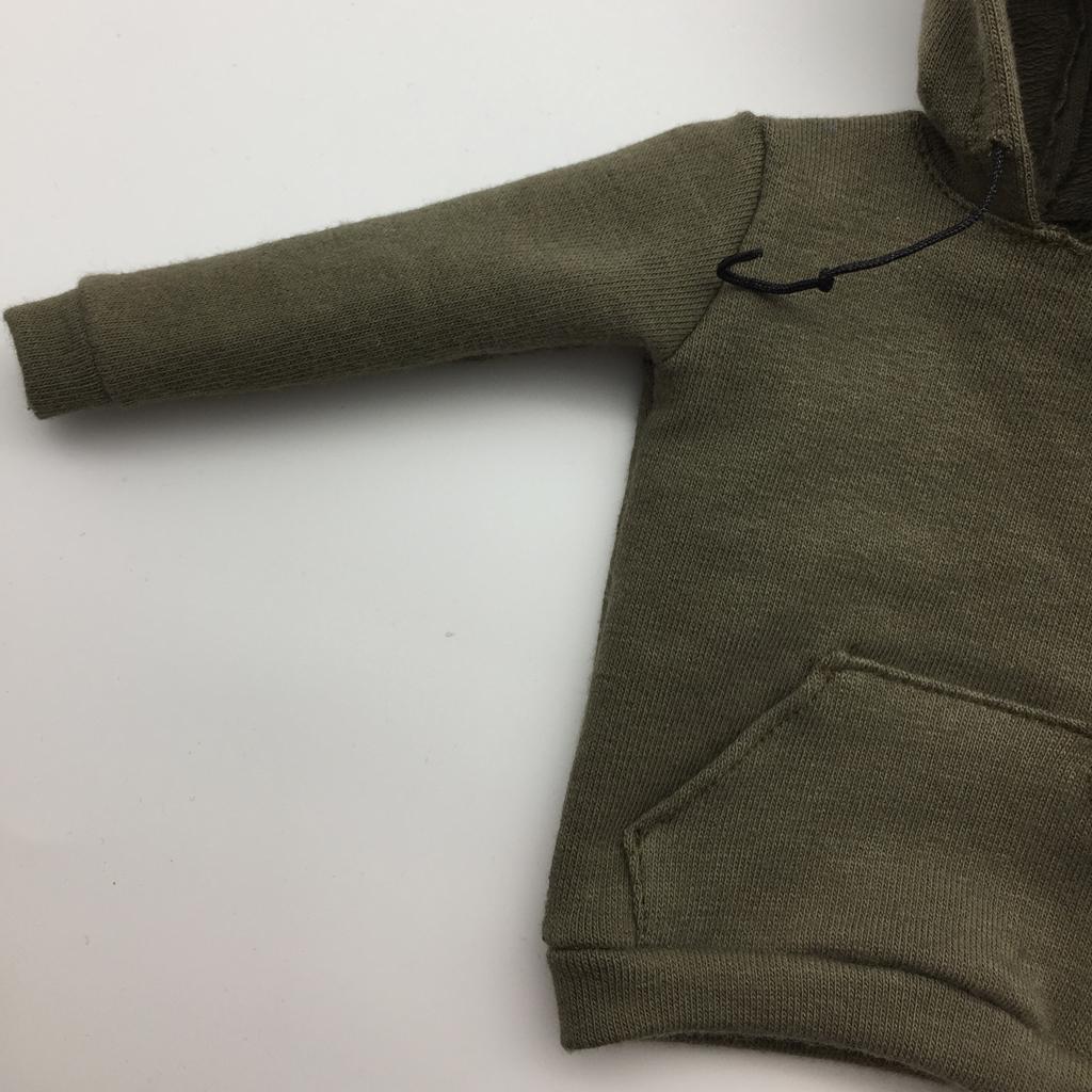 1/6 Action Figure Dolls Outfits, Zippered Sweatshirt for , 12 Inch Male Body Model