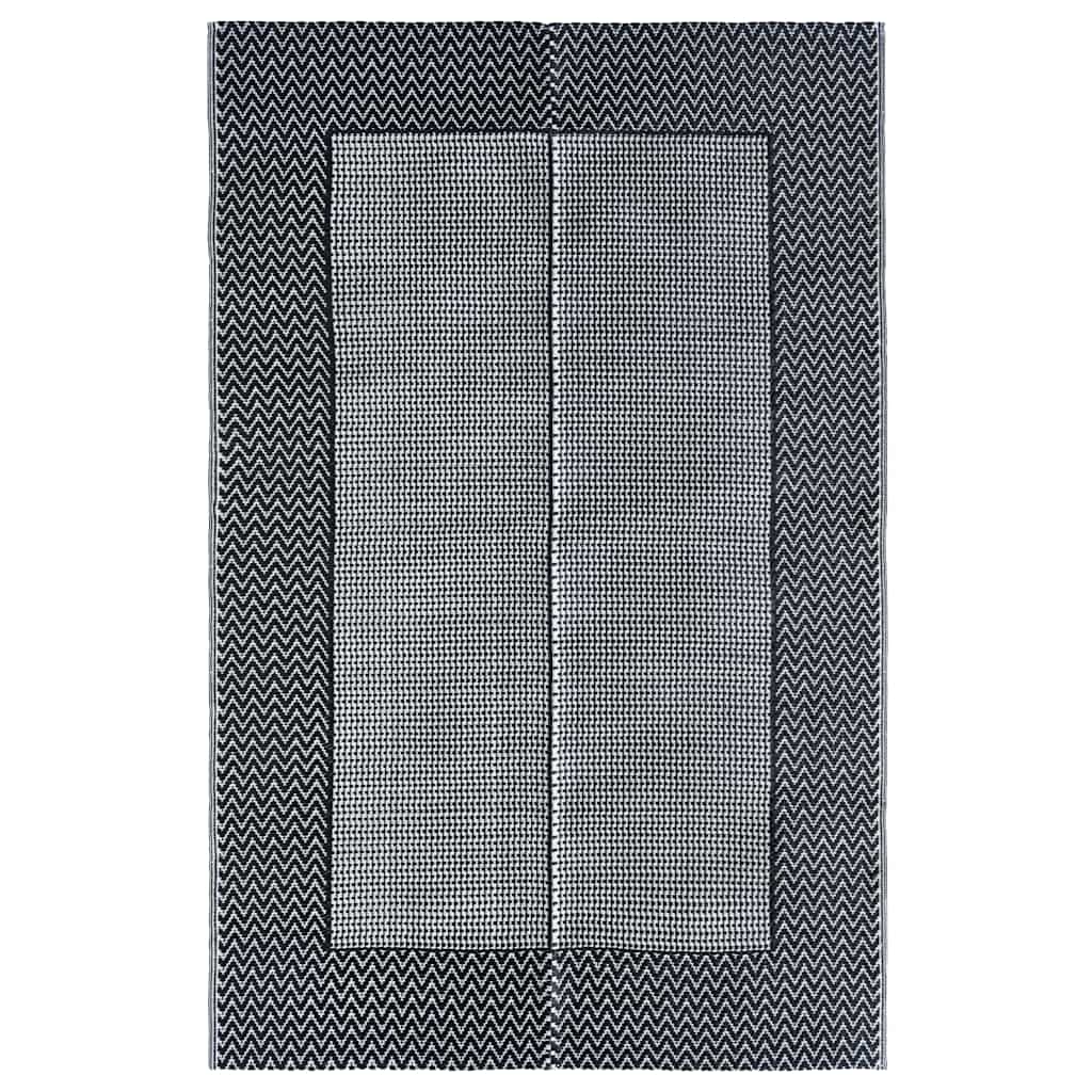 Outdoor Rug ARAKIL Gray 120x180 cm PP