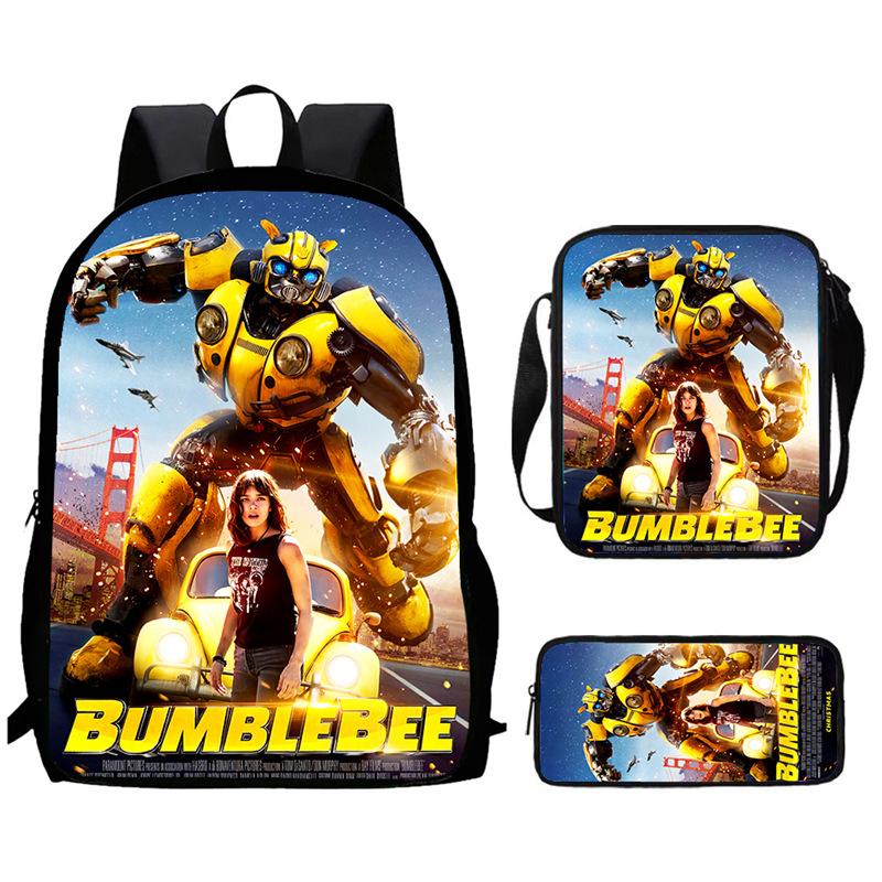 Transformers, Bumblebee Bag High Definition Multi-Function Oxford Lightweight Backpack