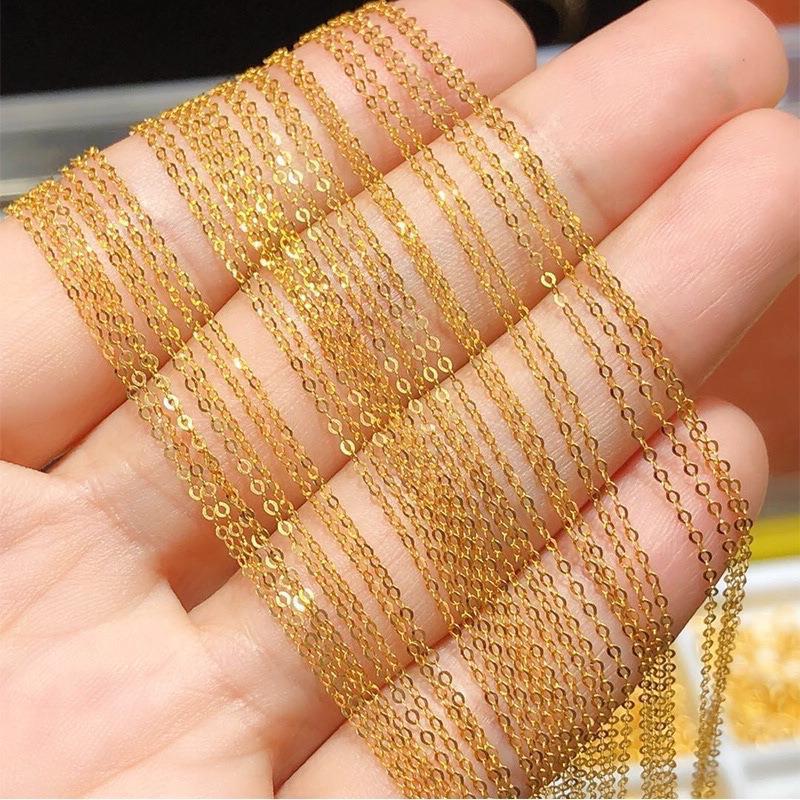 Exquisite Copper Micro-Plated Gold Birthstone Pendant for Every Month