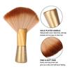 Soft Large Fan shaped Salon Stylist Barber Neck Face Duster Hair Brush Hair Cutting Tools
