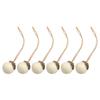Christmas Felt Acorn Xmas Tree Hanging Decorations DIY Crafts Bundle of 6