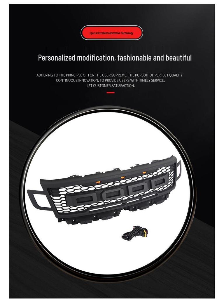 19-22 Ford Expedition Grille Bumper Modification Kit