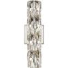 Crystal Bedroom Wall Sconces Lighting Chrome Indoor Beautiful Glass Wall Light Fixtures Modern Elegant Crystal Wall Mount Lamp