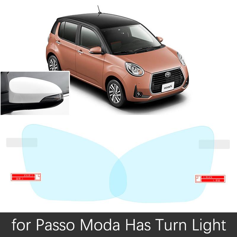 for Toyota Passo X Moda Daihatsu Boon M700 2017 2018   Full Cover Rearview Mirror Rainproof Anti Fog Film Accessories