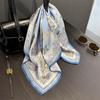 Vine Hangzhou Silk Mulberry Silk Girl Mother Gift Scarf Silk Scarf Small Square Scarf Scarf Neck Protection Scarf