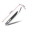 2025 Hot 2pcs Fashion NEW Stainless Steel Car Blade Car Body Waterproof Sticker For Bmw X1 X3 X5 X6 Z4 F10 F20 F30 E36 E39 E46 E