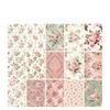 30 Fogli Carta Artigianale Floreale Vintage Carta Pattern Pattern Retro Ditsy Blocco Carta per Journaling