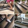 6 X 24inch Anti Slip Traction Treads with Glow In Dark Stripe Outdoor Non Skid Tape High Traction Friction Abrasive Adhesive