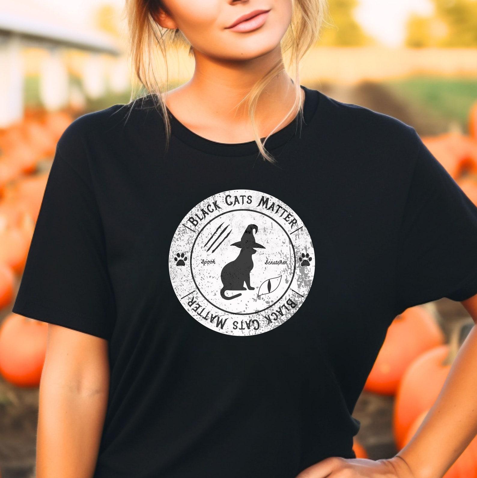 Black Cats Matter Halloween Spooky Gift 2XL