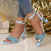Anti-slip Shoes, Fashionable Pointed-toe High-heeled Women's Shoes Devotion